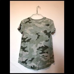 Aéropostale Camouflage Xs Crew Neck T-Shirt